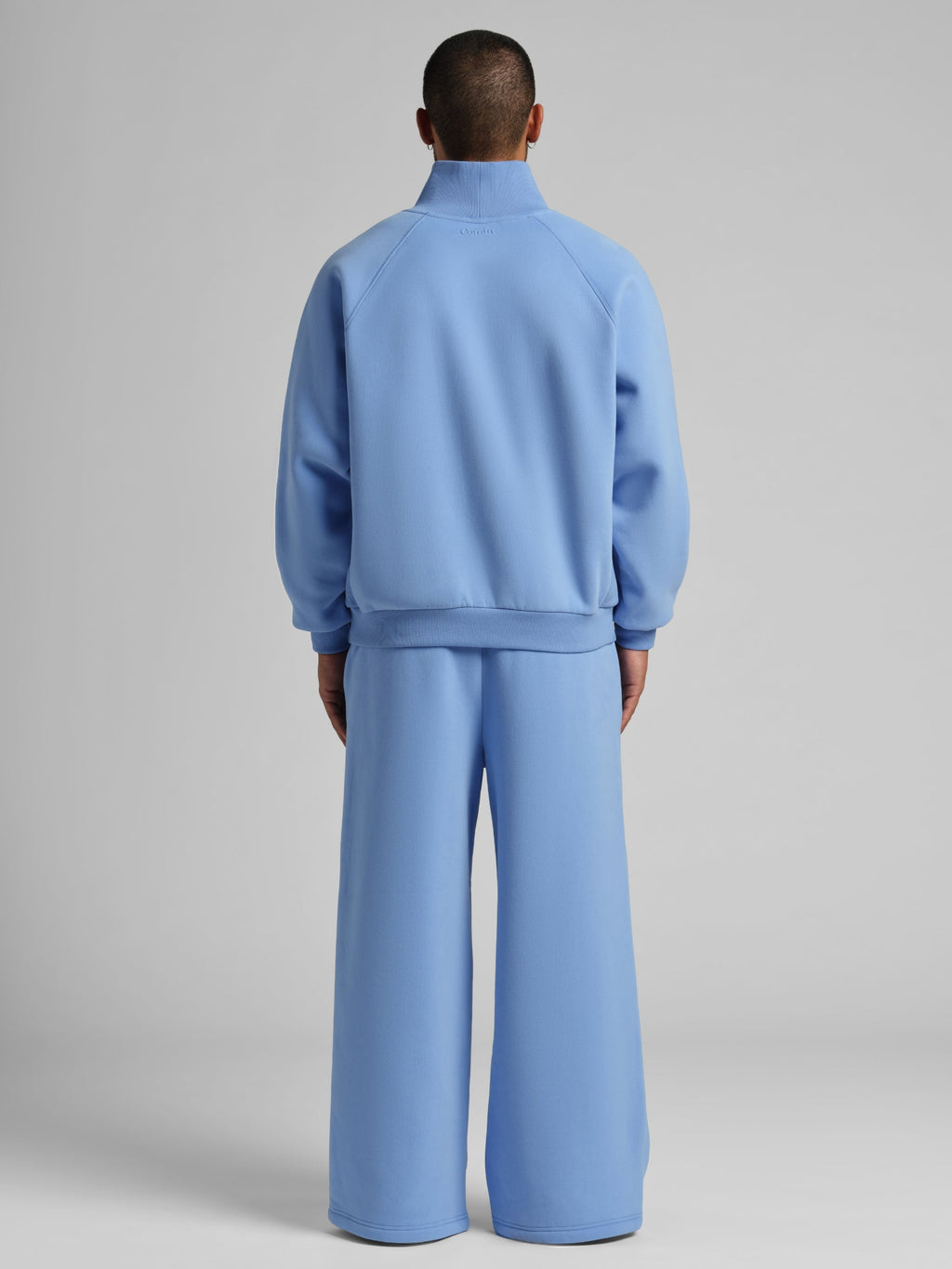 Basic Mock Neck Sweatshirt